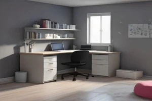 Comment optimiser l'espace sous son bureau pour gagner de la place